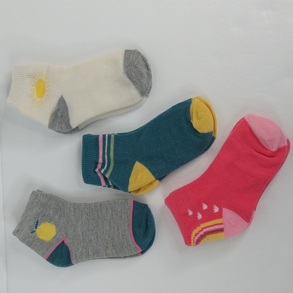 New OKie Dokie Toddler Girl's Socks Size: 2T-4T